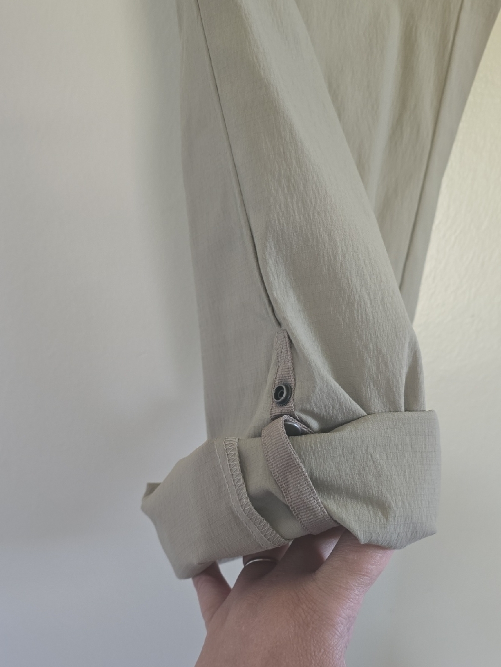 prAna Sage Convertible Pant Women's-Dark Khaki Hiking Pants Sz 10 - Picture 8 of 16